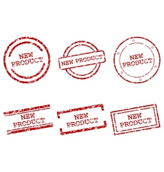 New product stamps vector image