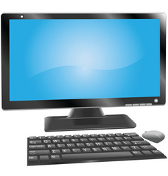 Desktop vector image