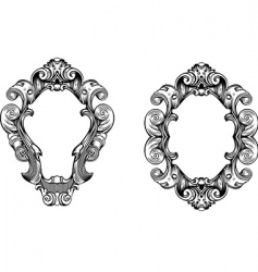 Decorative frames vector image