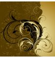 Floral background vector image
