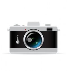 Photo camera vector image