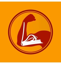 Book power vector image