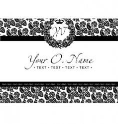 Title frame vector image