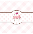 Birthday card vector image
