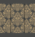 Vintage floral card Vintage floral card vector image