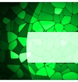 Stained glass vector image