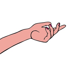 Woman hands collection Royalty Free Vector Image