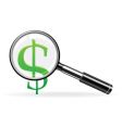 Finance symbol vector image