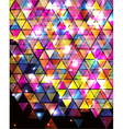 Abstract triangle pattern Abstract triangle pattern vector image