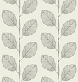 Seamless pattern from leaves Seamless pattern from leaves vector image