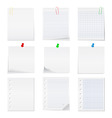 Paper notes vector image