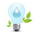 Electric light bulb vector image