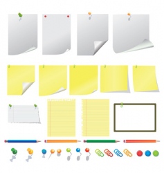 Office equipment's vector image