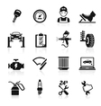Car service maintenance icon vector image