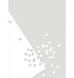 Confetti background vector image
