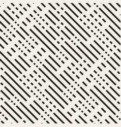 Seamless black and white irregular dash Royalty Free Vector