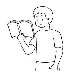 Set reader Royalty Free Vector Image - VectorStock