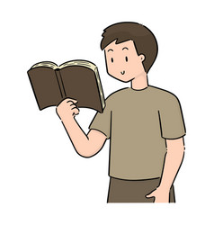 Set reader Royalty Free Vector Image - VectorStock