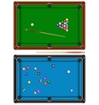 Billiard table vector image