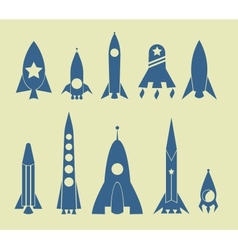 Rocket Icon vector image