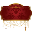 Vintage background vector image