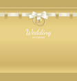 Wedding background vector image