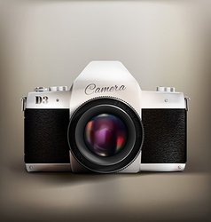 Old School Camera vector image