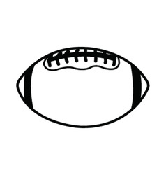 Football ball vector image