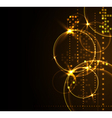 Abstract glowing background vector image