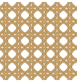 Seamless wicker woven texture background vector image