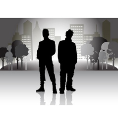 Urban illustration vector image