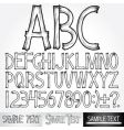 Typography vector image