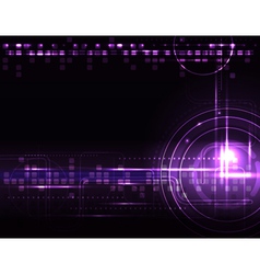 Abstract glowing background vector image