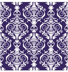Baroque seamless pattern vector image