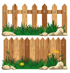 Fence vector image