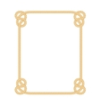 Rope Border vector image