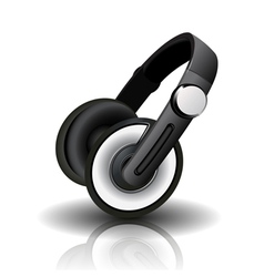 Headphones vector image