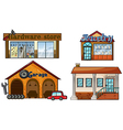 Big Stores vector image