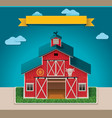Barn xxl icon vector image