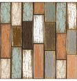 Old paint wood texture seamless background vector image