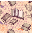 Old books vector image