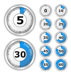 Timers vector image