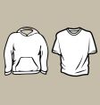 Apparel sketch template vector image