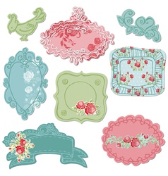 Sweet Doodle Frames vector image