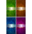 Luxery label set vector image
