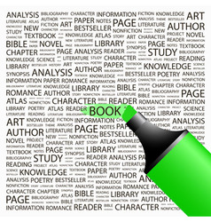 BOOK vector image