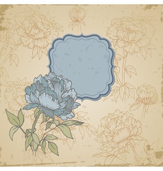 Scrapbook retro background vector image