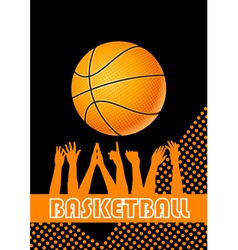 Basketball vector image