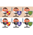 Business Warrior vector image