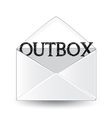 Outbox vector image